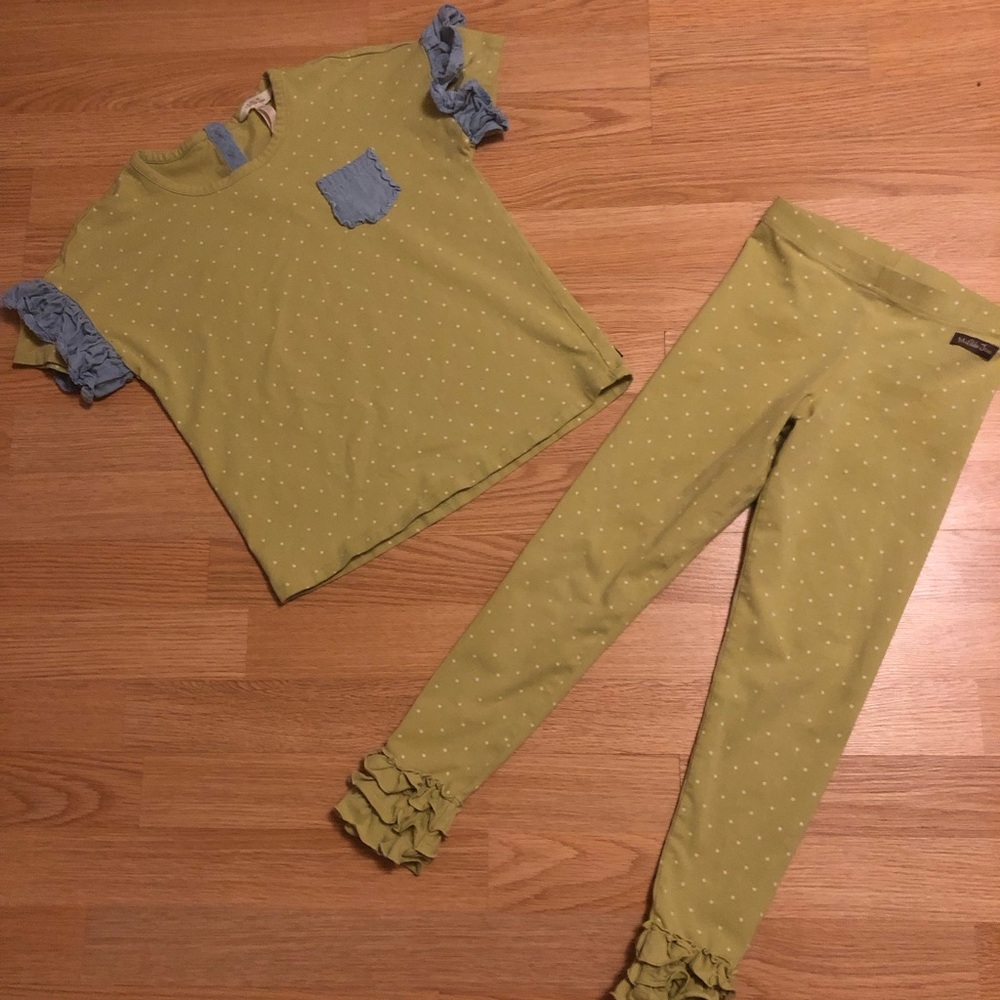 “Matilda Jane” 2pc set size 8/10 in great used condition